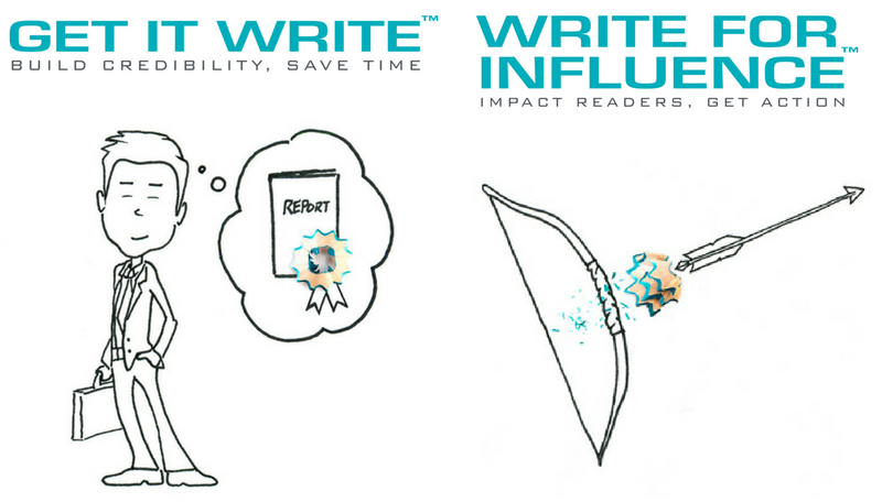'Get it Write' course and 'Write for Influence' course